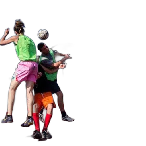 group, people, playing, soccer transparent PNG cut-out