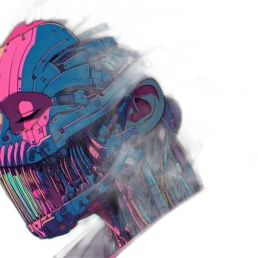 mask, robot, face, hat transparent PNG cut-out