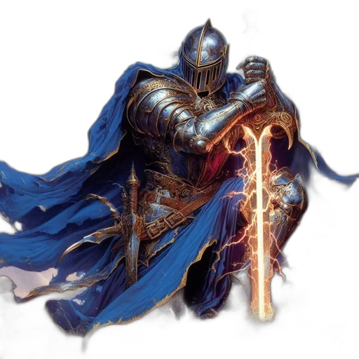 sword, weapon, dragon, staff transparent PNG cut-out