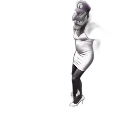 dress, hat, creature, mask transparent PNG cut-out