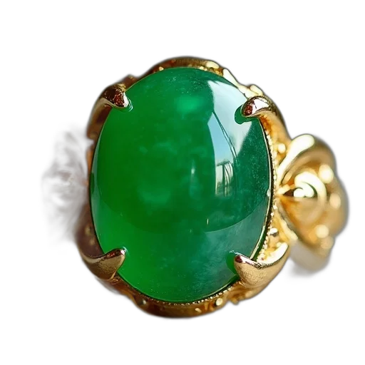 jewelry, crown, green, jade transparent PNG cut-out