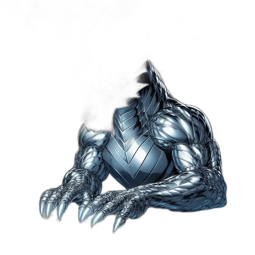 dragon, creature, mask, robot transparent PNG cut-out