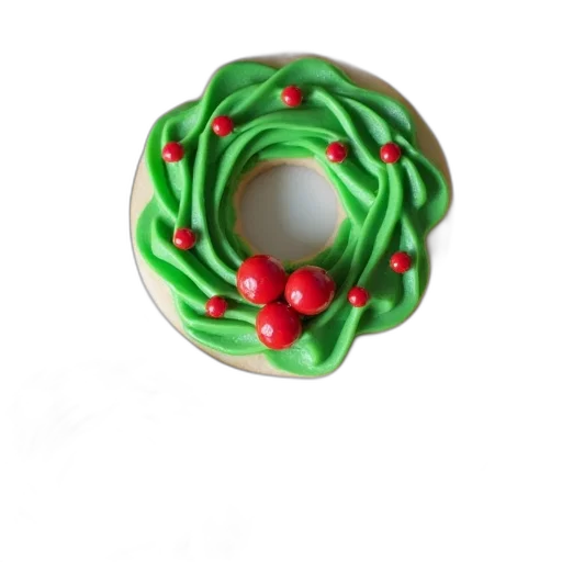 jewelry, 3d render, christmas, cookies transparent PNG cut-out