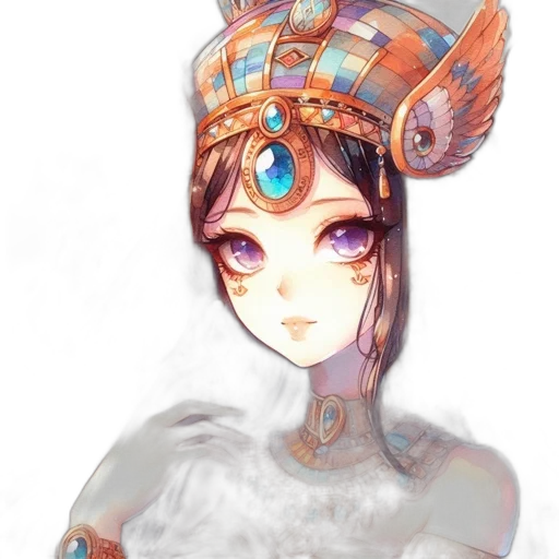 crown, mask, robot, dress transparent PNG cut-out