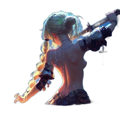 sword, staff, weapon, dragon transparent PNG cut-out