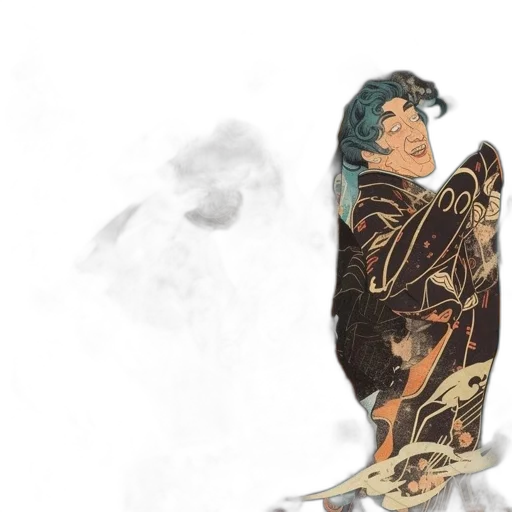 dress, concept art, watercolor, photorealistic transparent PNG cut-out