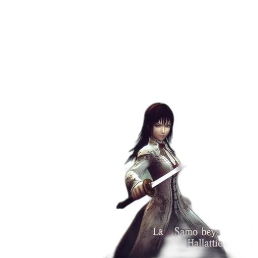 sword, staff, weapon, fantasy art transparent PNG cut-out