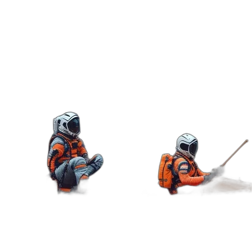 robot, weapon, sword, staff transparent PNG cut-out