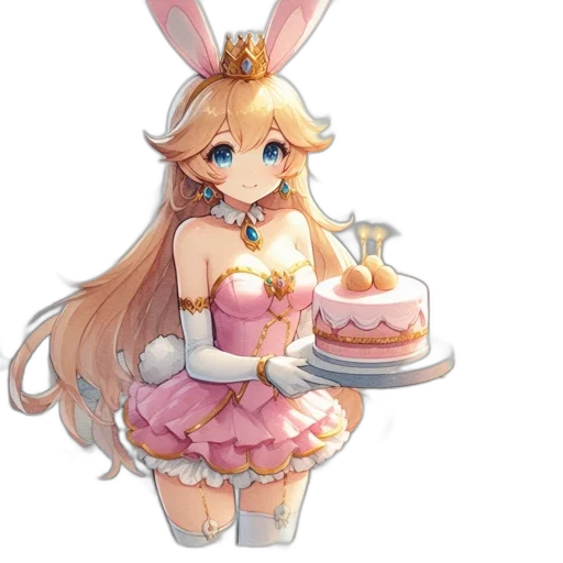 food, dress, staff, pixel art transparent PNG cut-out