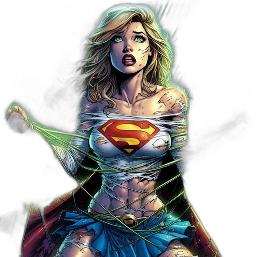 comic book art, concept art, fantasy art, photorealistic transparent PNG cut-out