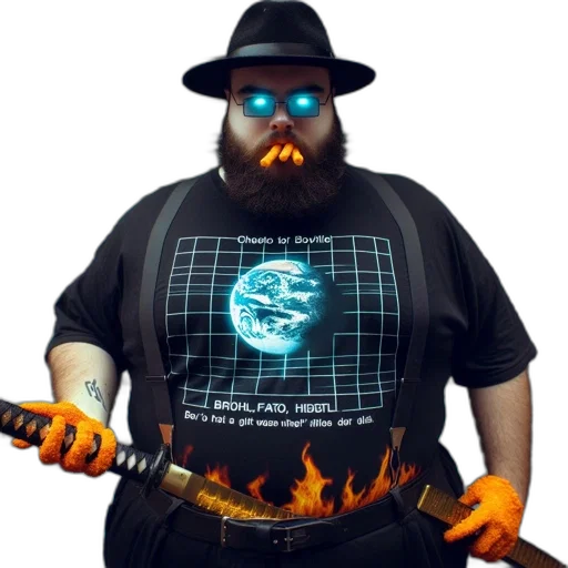 staff, robot, creature, weapon transparent PNG cut-out