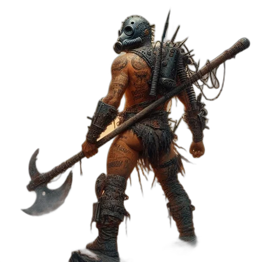 staff, weapon, sword, creature transparent PNG cut-out