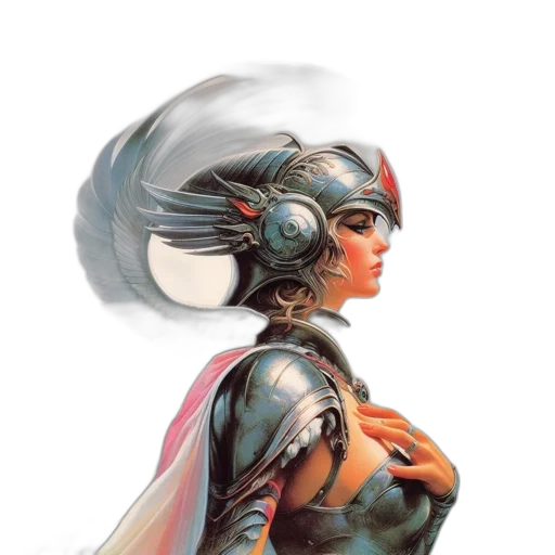 mask, robot, dress, comic book art transparent PNG cut-out