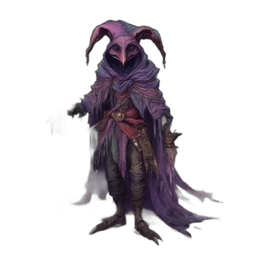creature, staff, mask, dragon transparent PNG cut-out