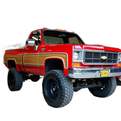 car, 3d render, photorealistic, red transparent PNG cut-out