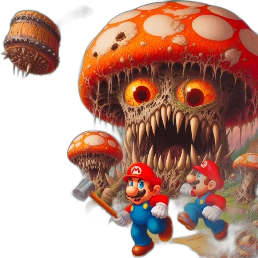 concept art, fantasy art, 3d render, pixel art transparent PNG cut-out