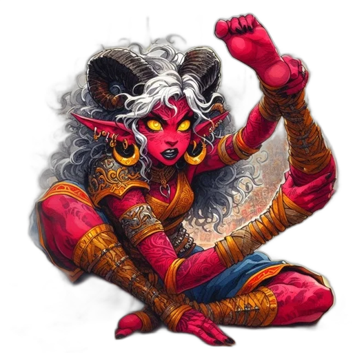 mask, dragon, creature, staff transparent PNG cut-out