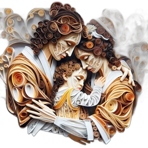 fantasy art, watercolor, artwork, created transparent PNG cut-out
