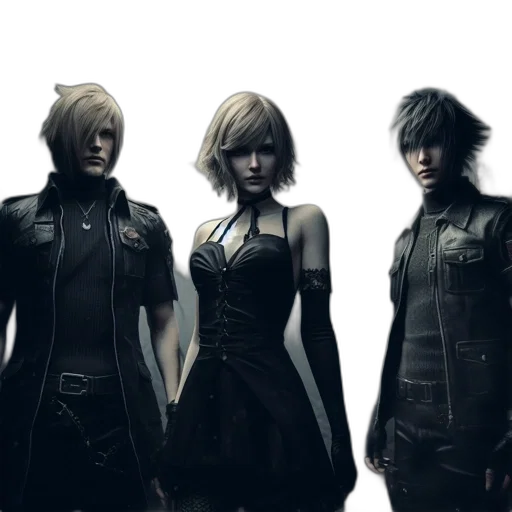 concept art, 3d render, fantasy art, dark transparent PNG cut-out