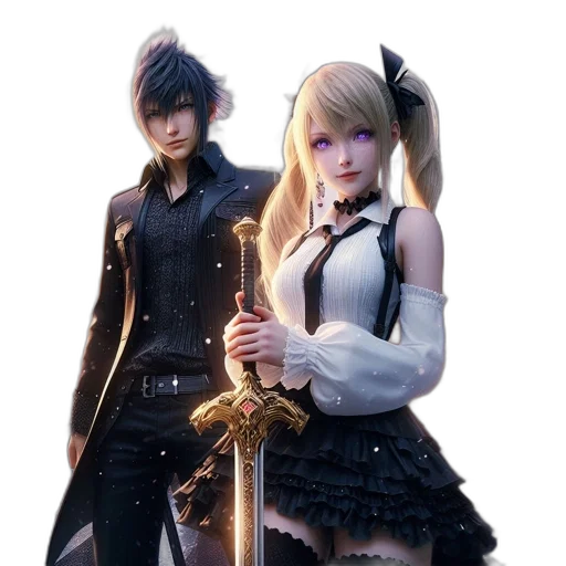 staff, sword, weapon, concept art transparent PNG cut-out