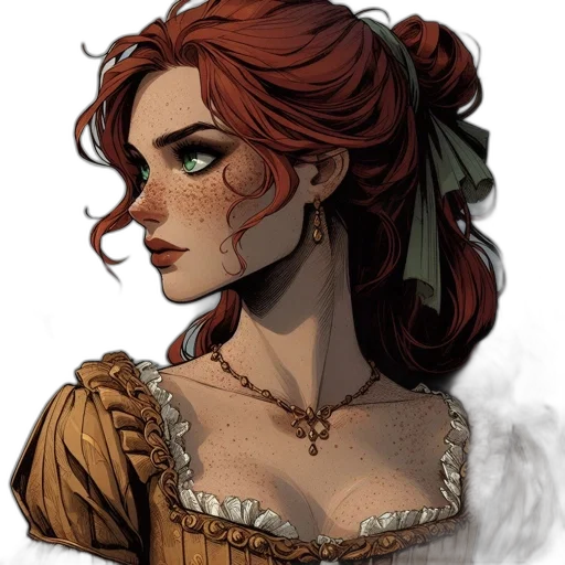 dress, face, crown, jewelry transparent PNG cut-out