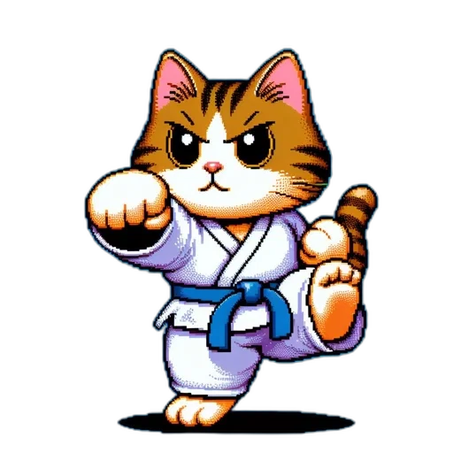 staff, weapon, animal, pixel art transparent PNG cut-out