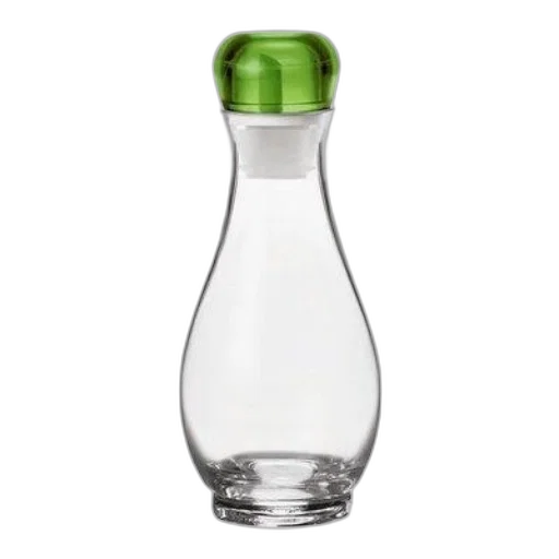 bottle, 3d render, clear, glass transparent PNG cut-out