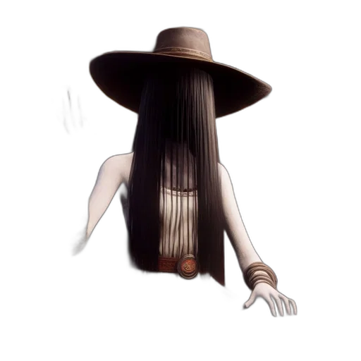 hat, mask, hair, creature transparent PNG cut-out