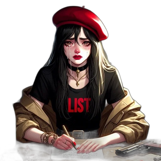 hat, jacket, jewelry, dress transparent PNG cut-out