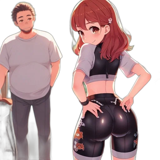dress, anime, concept art, cartoon transparent PNG cut-out