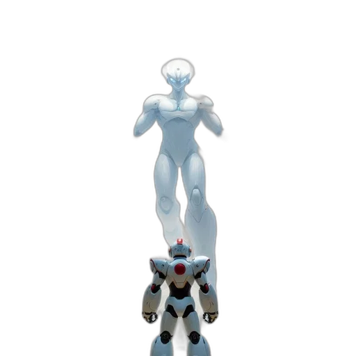 robot, staff, jewelry, creature transparent PNG cut-out