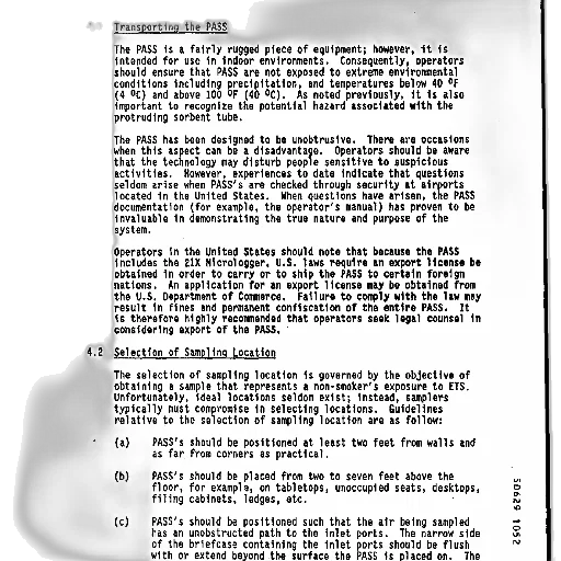 document, titled, field, operations transparent PNG cut-out