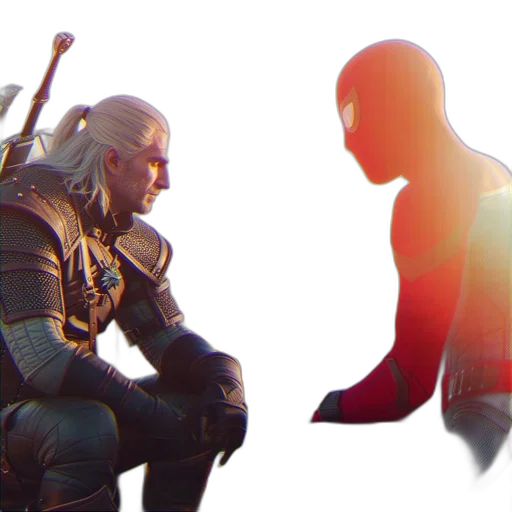 sword, weapon, concept art, 3d render transparent PNG cut-out