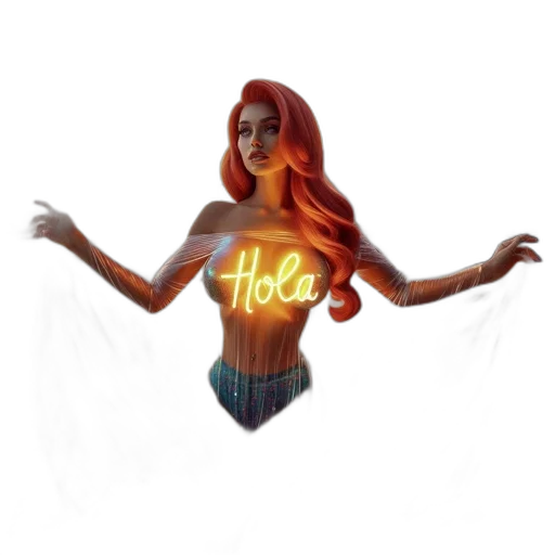 dress, concept art, 3d render, pixel art transparent PNG cut-out