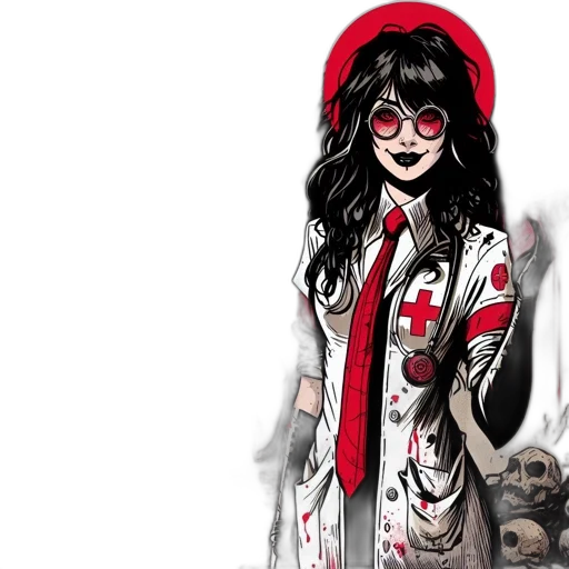 dress, concept art, comic book art, cartoon transparent PNG cut-out