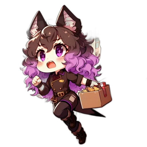staff, creature, animal, pixel art transparent PNG cut-out