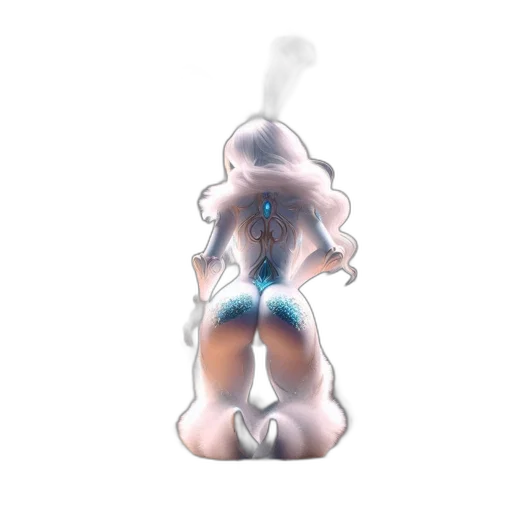 bottle, dress, robot, creature transparent PNG cut-out