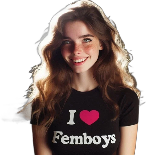 cartoon, photorealistic, young, woman transparent PNG cut-out