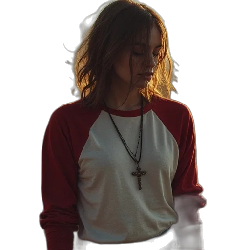 jacket, dress, jewelry, hair transparent PNG cut-out