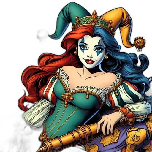 fantasy art, comic book art, concept art, cartoon transparent PNG cut-out