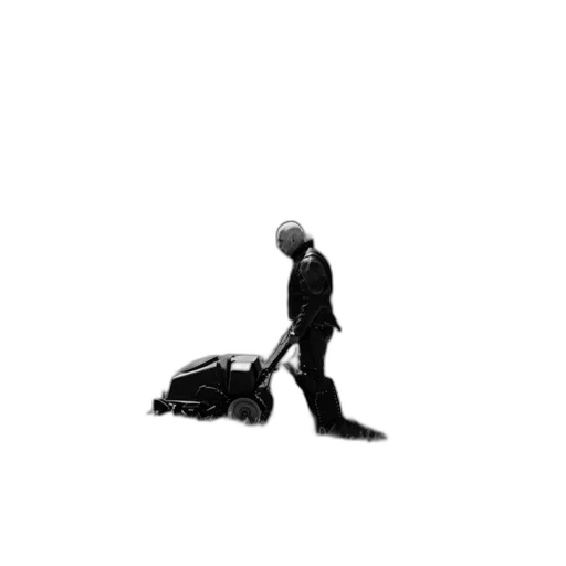 staff, robot, weapon, creature transparent PNG cut-out