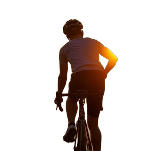 3d render, photorealistic, bicycle, helmet transparent PNG cut-out