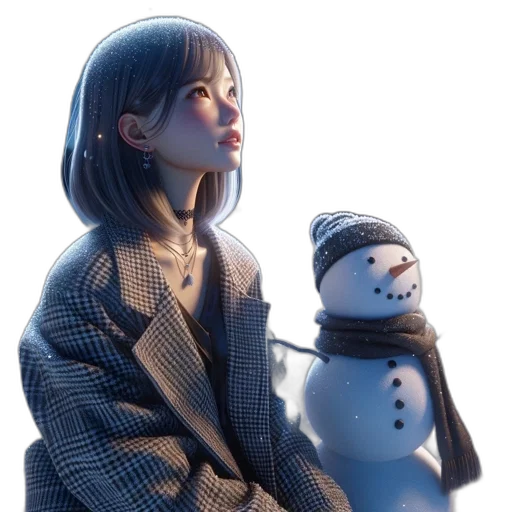 robot, jacket, face, concept art transparent PNG cut-out