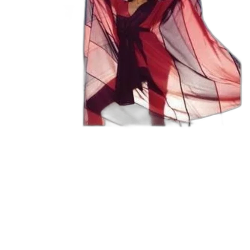 dress, umbrella, jacket, staff transparent PNG cut-out