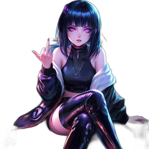 jacket, weapon, robot, creature transparent PNG cut-out
