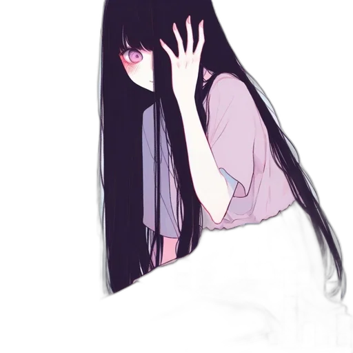 mask, creature, hair, face transparent PNG cut-out