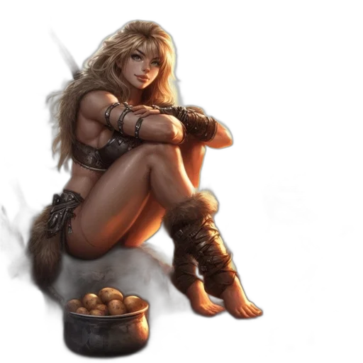 fantasy art, concept art, pixel art, photorealistic transparent PNG cut-out