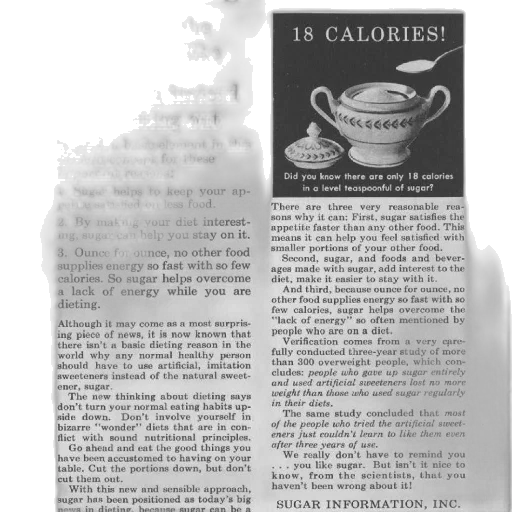 food, advertisement, sugar, information transparent PNG cut-out