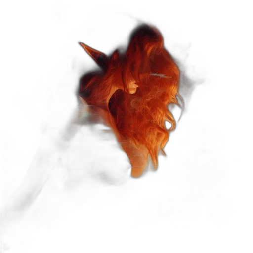 dragon, crown, mask, hair transparent PNG cut-out