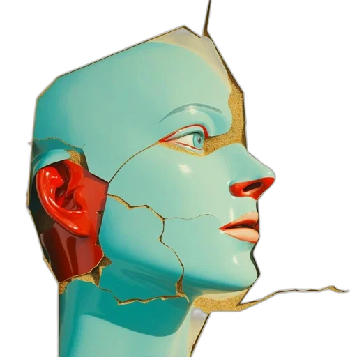 face, mask, robot, jewelry transparent PNG cut-out